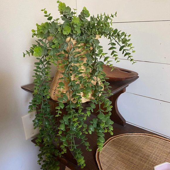 Wicker Flower Pot w/ Plastic Liner - Picture 6 of 6